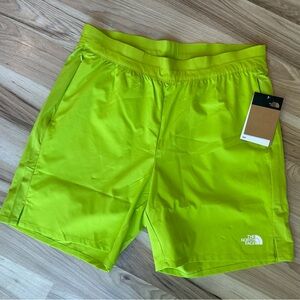 NWT The North Face Shorts Men's Large SkyView Active Meadow Grass Green Ret $45